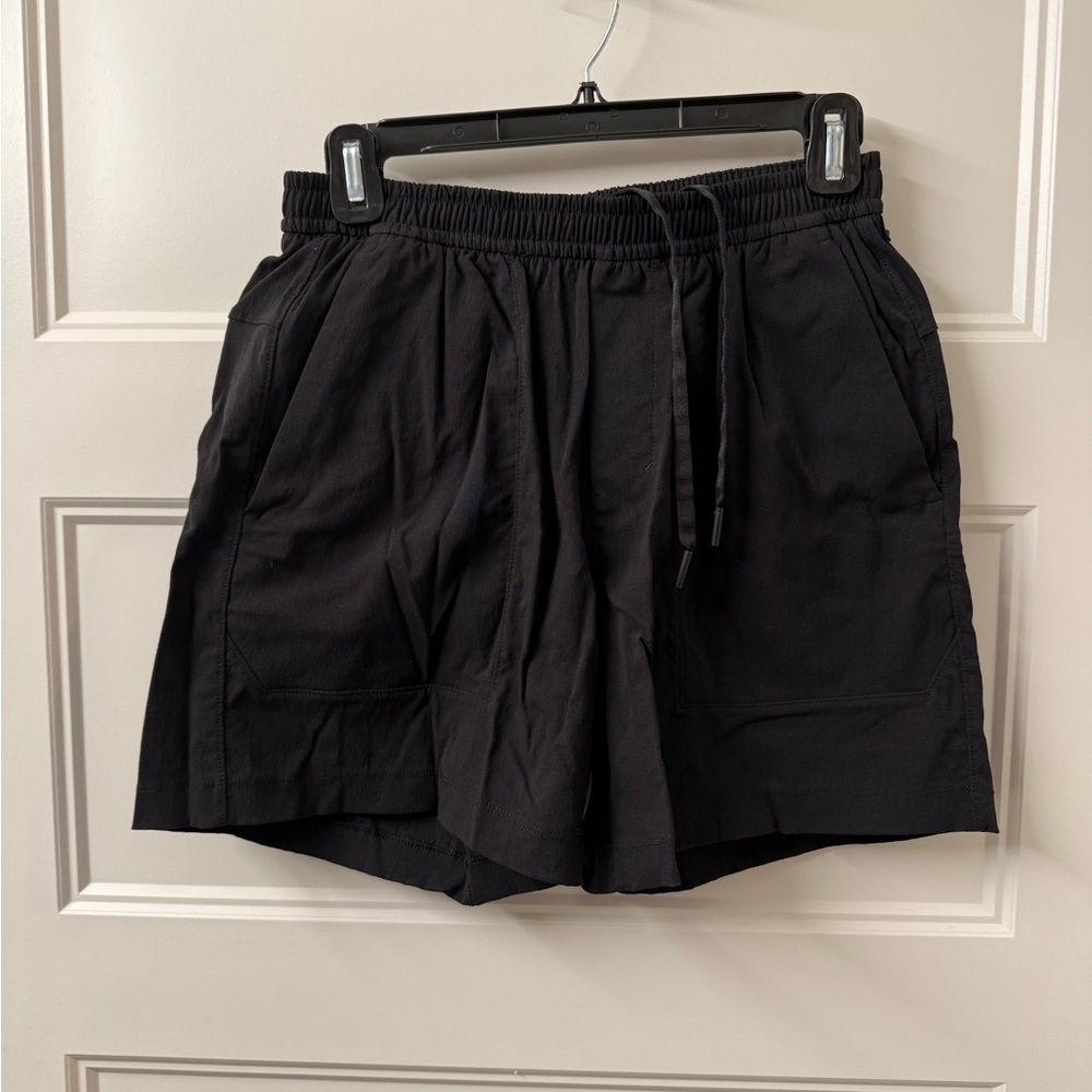 Black Casual Shorts